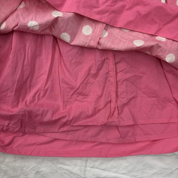 Vintage Gymboree Pink Polka Dot Dress Size 9 (girls 8-10) Cotton Lined 2011 - Picture 7 of 7